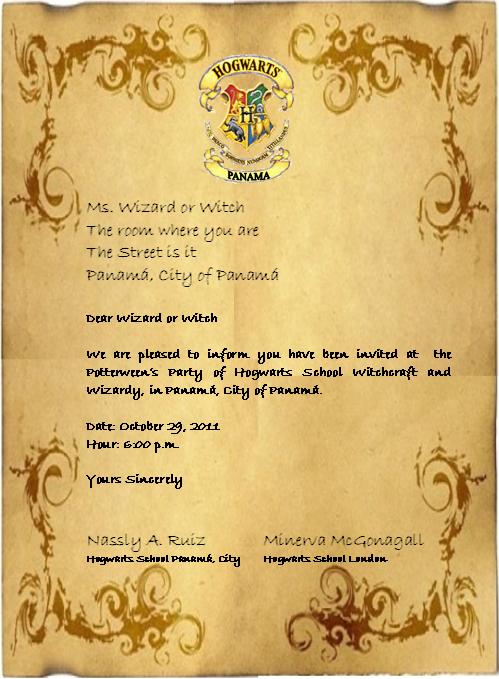 Carta De Admision Hogwarts Personalizada - Best Quotes u